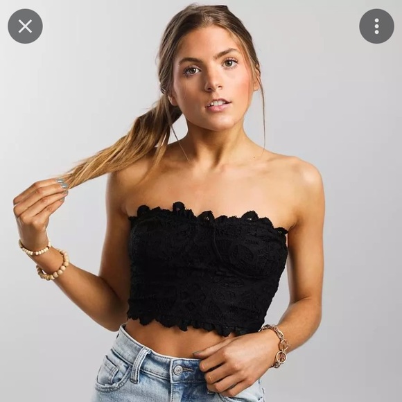 Free People Tops - 🤩HP🤩 Free People Adela Lace Corset Bralette Size S